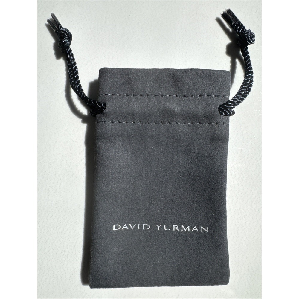 David‎ Yurman Suede Jewelry Pouch Small 2.5x4" Dust Bag Authentic